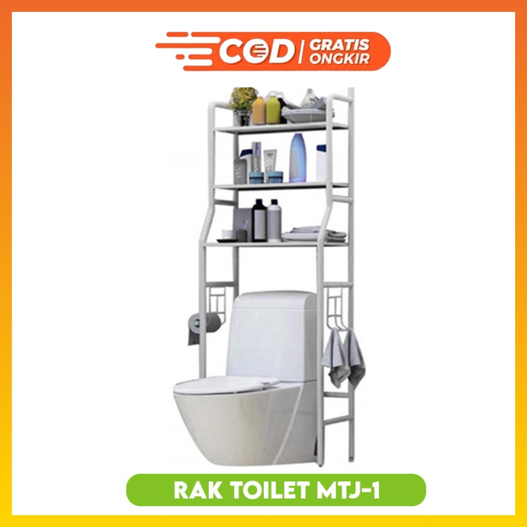 Rak Toilet  WC  Rak Kamar Mandi Serbaguna rak sabun WHFURNITURE