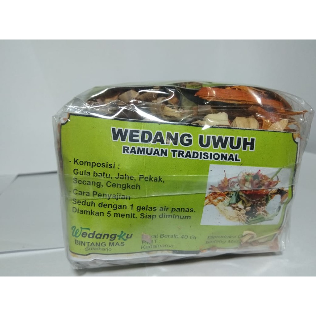 

Store Snack Wedang Uwuh Siap Seduh 5 Sachet Kemasan 40 gram/Minuman Penangkal Corona/Aneka Snack