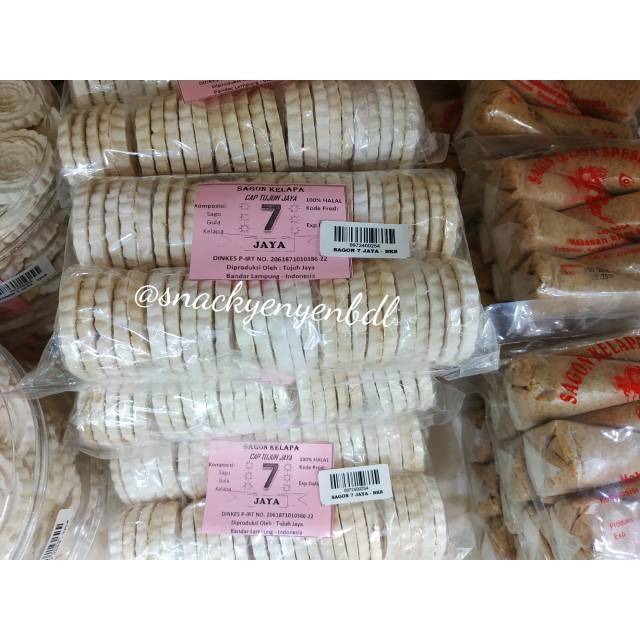 

SAGON TUJUH JAYA (BUNGKUS) 150GRAM