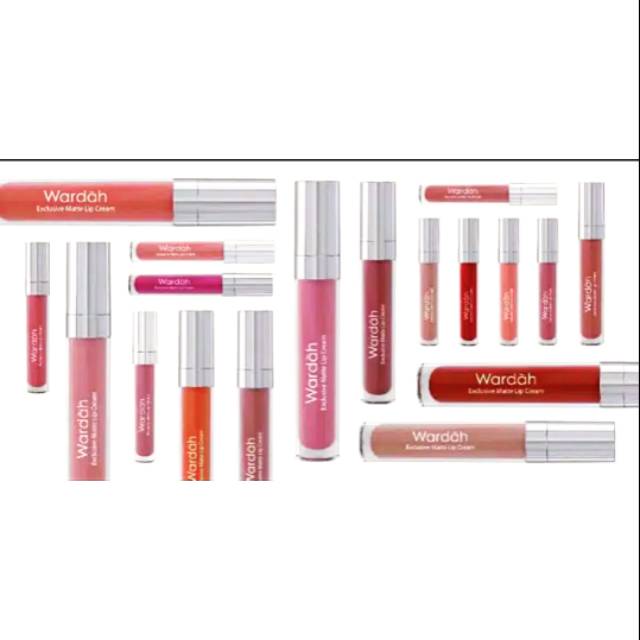 Wardah Exclusive Matte Lip Cream - Warna Intense dan Tahan Lama