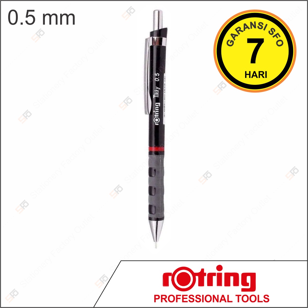 

Pensil Mekanik Rotring 0.5 mm Tikky Burgundy - SFO Semarang Official