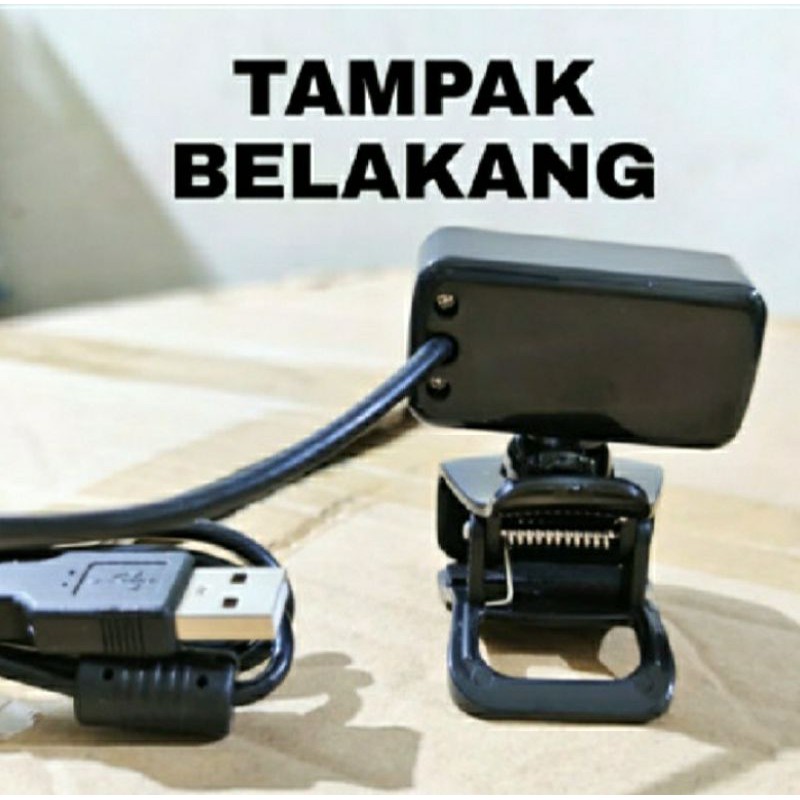 SKU-1215 PC CAMERA A3 JEPIT SMP WITH MIC WEBCAM 5 MP DUDUK USB