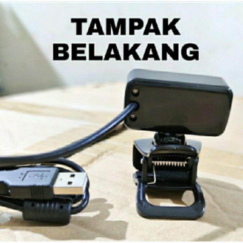 SKU-1215 PC CAMERA A3 JEPIT SMP WITH MIC WEBCAM 5 MP DUDUK USB