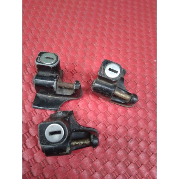 helmet holder set dudukan breket rangka gl pro