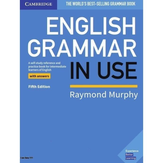 English Grammar in Use by Raymond Murphy 5th edition Star Seller Termurah