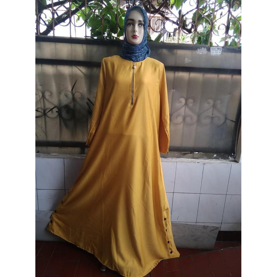 READY GAMIS !! GAMIS DRESS BALOTELI MAYUNG SEMI JUMBO BIG SIZE LD 110 CM FIT XXL 3L TERJAMIN