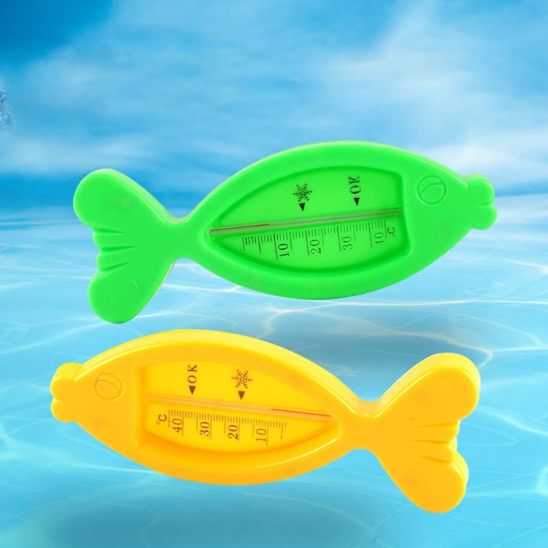 Zzz Termometer Apung Bentuk Ikan Kartun Untuk Kolam Renang / Bathtub / Spa