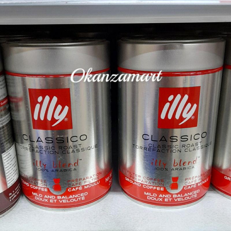 

Illy Classico Filter Coffee Medium Roast 250gr