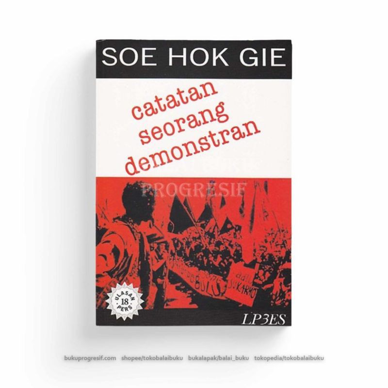 BUKU catatan seorang demonstran SOE HOK GIE ORIGINAL