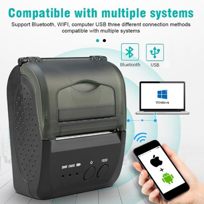 Trend-Mini Thermal Printer Bluetooth POS-5809DD Eyota - Mini Printer 5809 Kasir