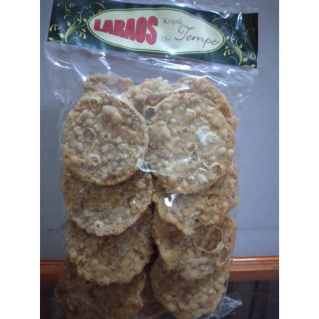 

Kripik Tempe bulat 500grm