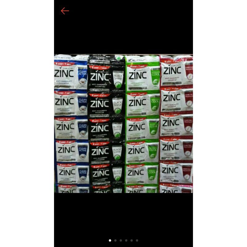 shampo zinc sachet