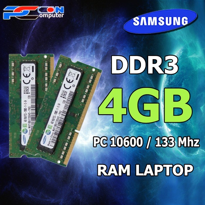 RAM PC SODIMM DDR3 4GB PC3-10600