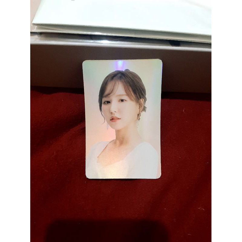 [BOOKED] Photocard Holo Wendy Red Velvet Benefit Aladin sg21