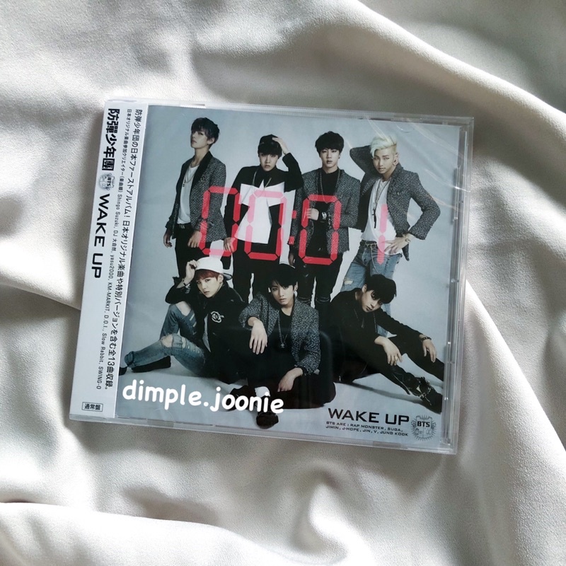 BTS JAPAN ALBUM WAKE UP SEALED