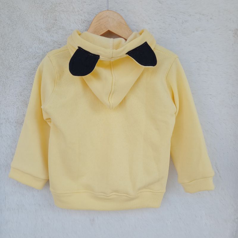 Sweater Hoodie Kucing Anak Usia 1-3 Tahun