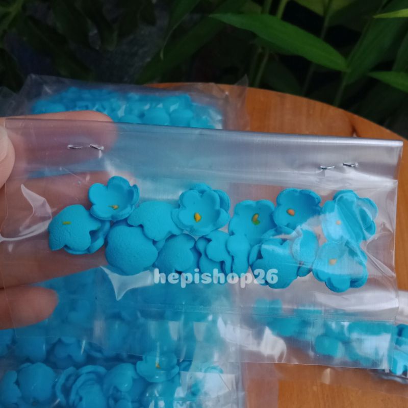 

Topper cake/Hiasan Kue/Fondant/Confetti Bunga - Gumpaste Bunga Melati S1 isi 25