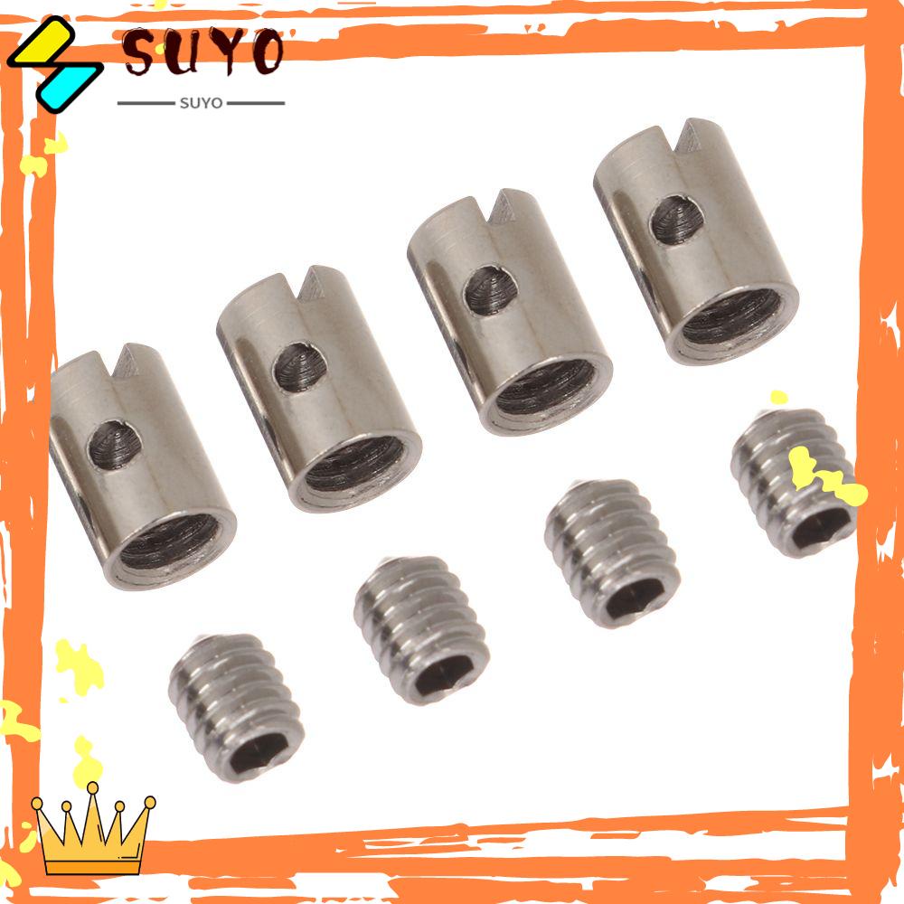 Suyo 4 / 8Pcs Kabel Puting Tanpa Solder 5mm Untuk Aksesoris Mobil