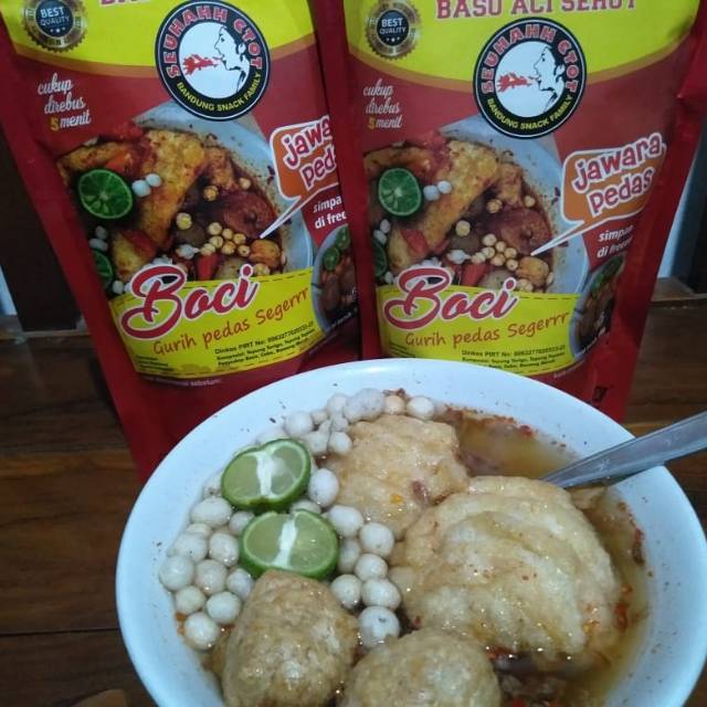 

Boci Jawara Pedas Boci Baso Aci Sehot