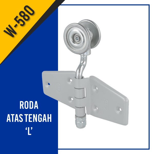 RODA ATAS TENGAH L RD2 WINA W580 UNTUK PINTU DORONG SLIDING