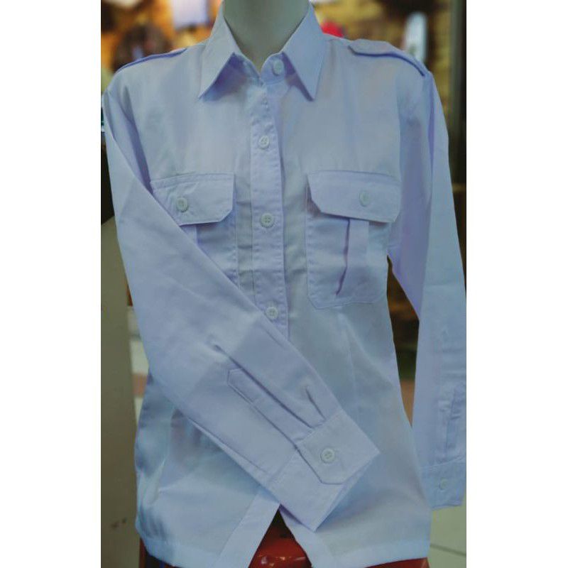 Baju Seragam ASN putih/ Kemeja Putih ASN Murah