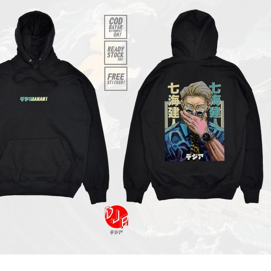 Voucher|R-1278||HOODIE NANAMI KENTO JUJUTSU KAISEN ANIME MANGA SWEATER DJA CLOTH