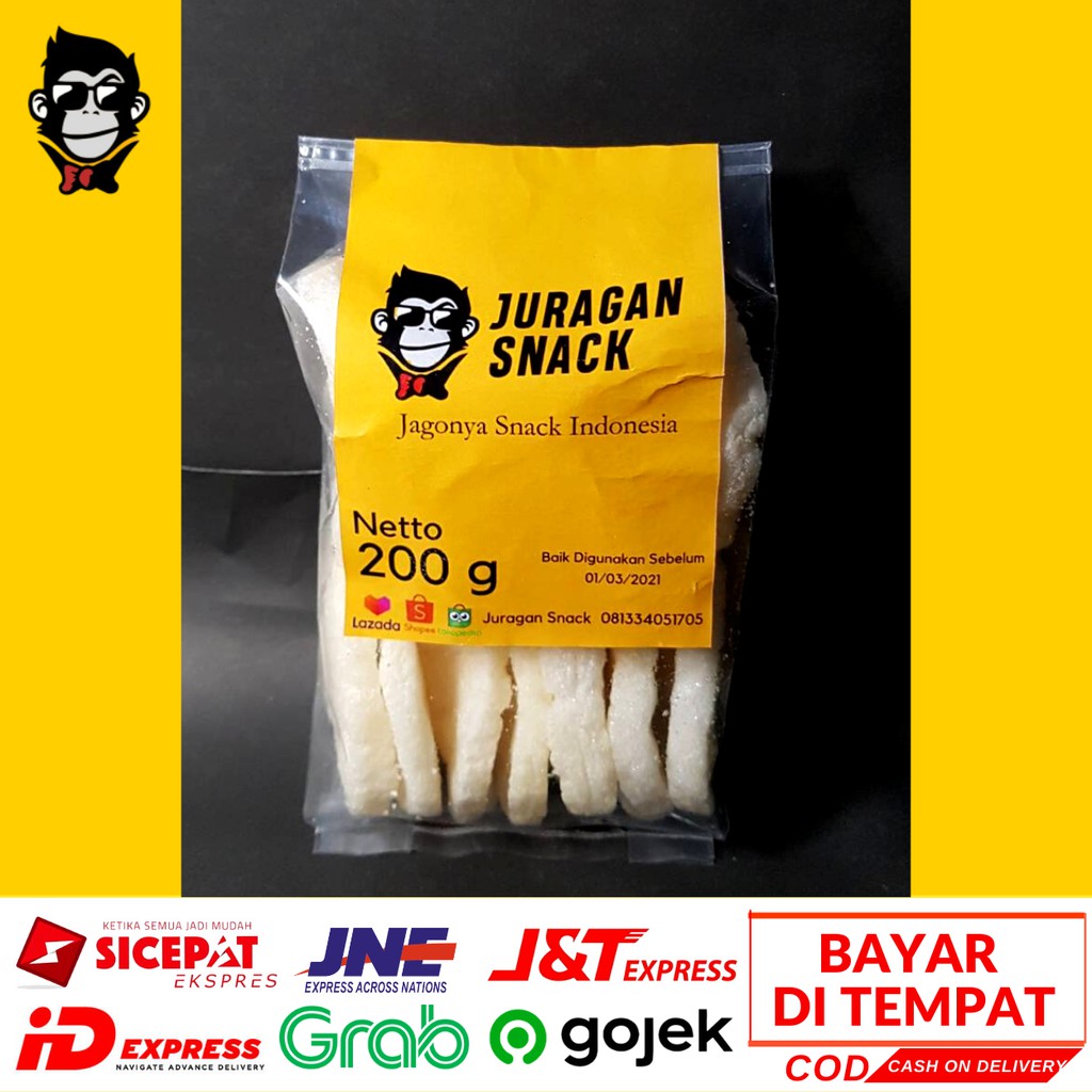 

KERUPUK AMPLANG 100 g Makanan Ringan Camilan Snack Jajanan Enak Kerupuk Keripik Kemplang Amplang