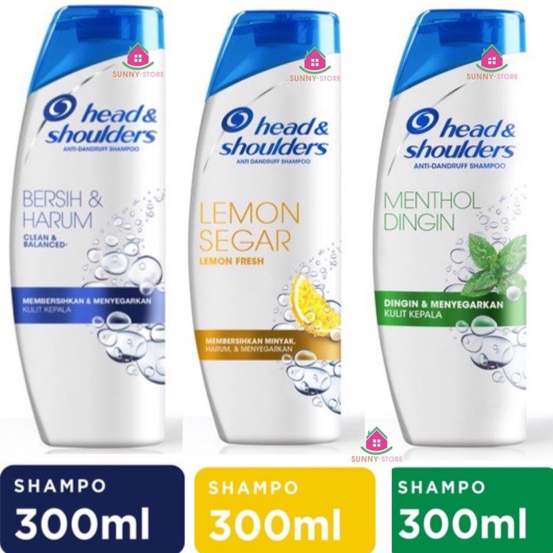 head & shoulders shampo 300 ml
