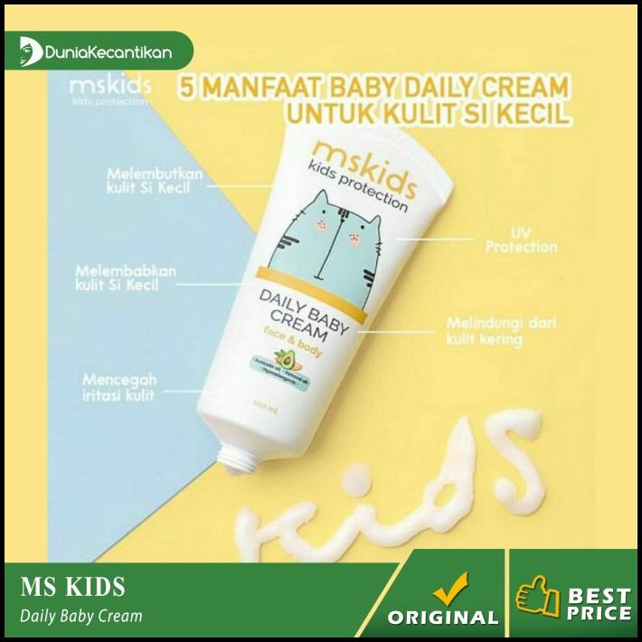 Ms Glow Kids Mskids Daily Baby Ms Kids Daily Cream Lotion Bayi Msglow
