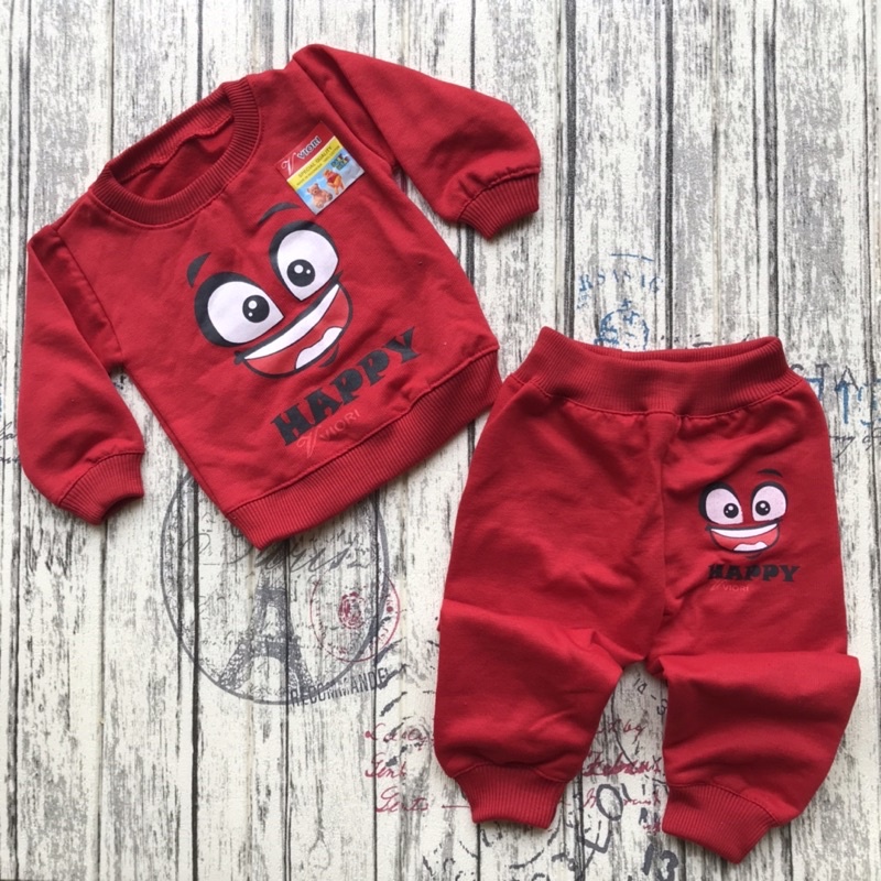 PROMO 7.7 Setelan joger bayi Baju bayi Jaket bayi DNW Baby