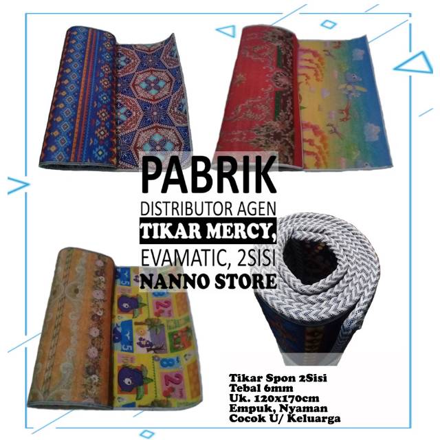 Tikar Bolak Balik Tikar Spons Tebal Tikar Motif Karpet Bolak Balik Karpet Spons Bolak Balik 120x170