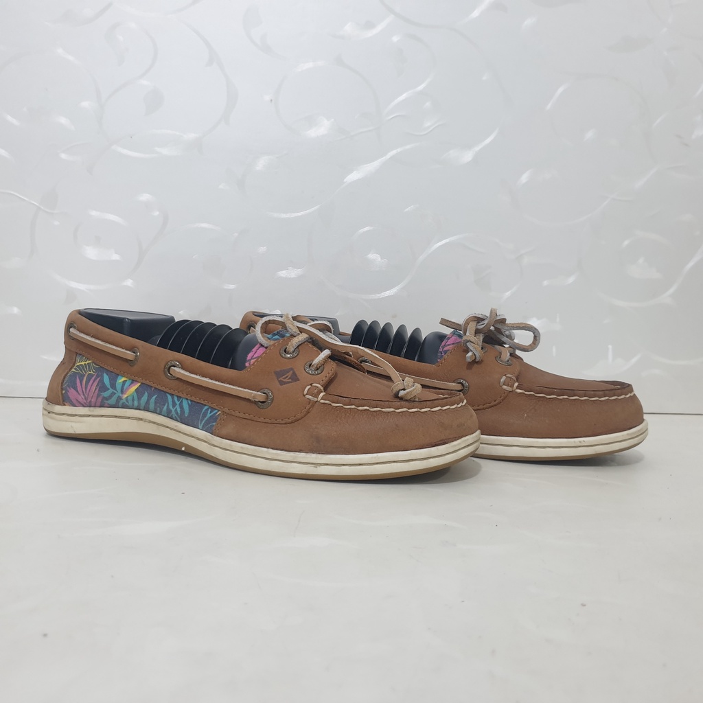 Sepatu Sperry Top Sider Kulit - Size 38 sd 39 - Original 100% - Scd