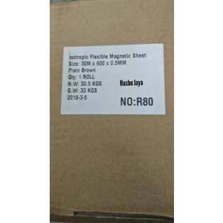 

Limited - Magnet Lembaran 0,5mm x 60cm x 100cm .,