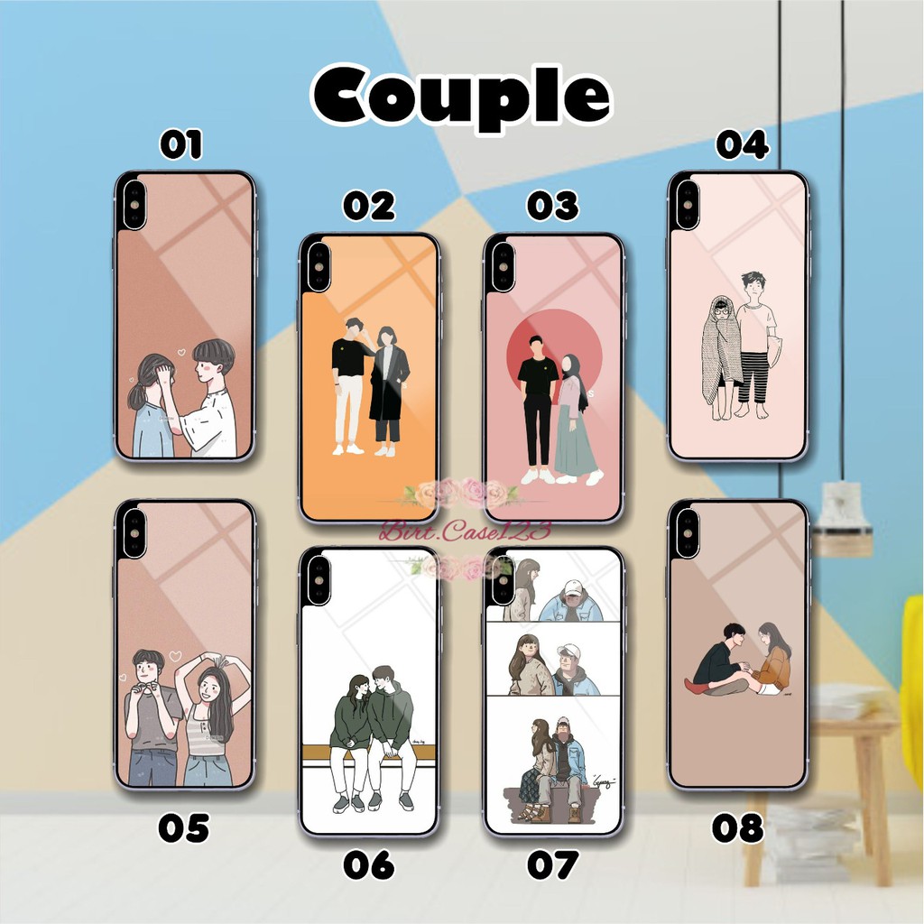 Hardcase 2D glossy COUPLE XIAOMI REDMI GO 3S 4X 6 6X 7A 7 8 A8 8a PRO 9A BC1972