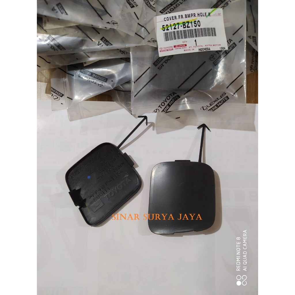 TUTUP DEREK / TOWING BEMPER DEPAN TOYOTA  AVANZA 2005-2010  ORIGINAL TOYOTA ( TERMURAH)