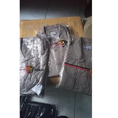 [KODE PRODUK LPS9I6788] SERAGAM BAJU PDL,PDLSUS, & PDH POLRI/SATPAM ASLI JATAH POLRI