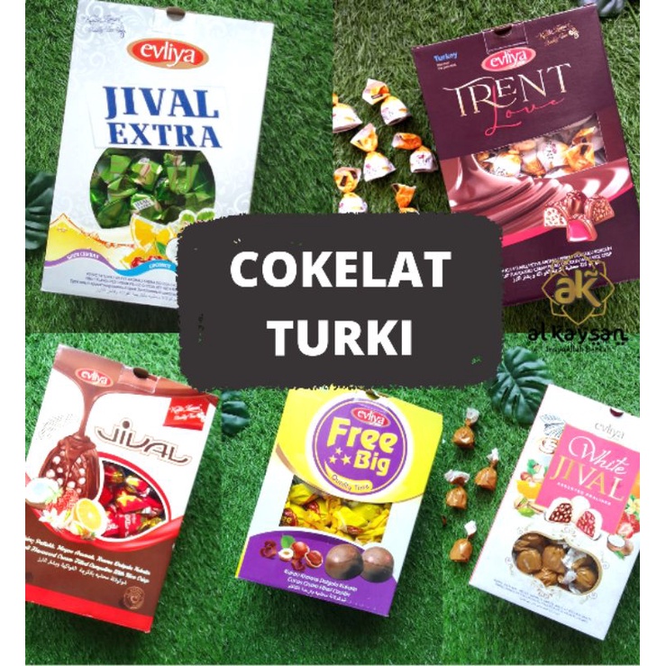 

COKLAT TURKI EVLIYA 2KG HALAL OLEH2 HAJI UMROH TERMURAH
