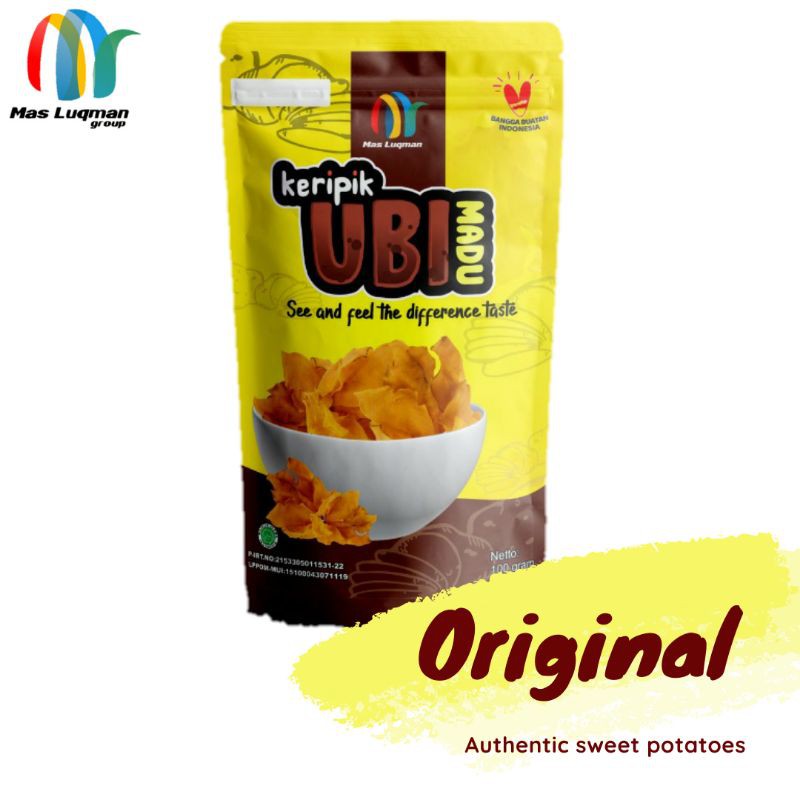 

Keripik Ubi Madu Mas Luqman Original 100 gram - Premium Series
