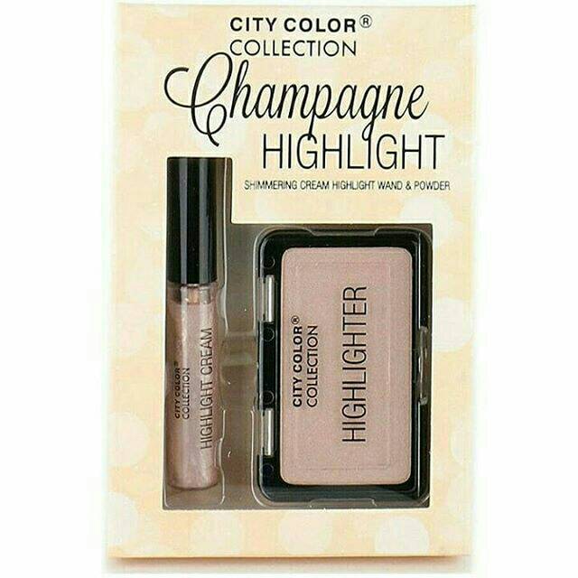 

CITY COLOR CHAMPAGNE HIGHLIGHTER SET