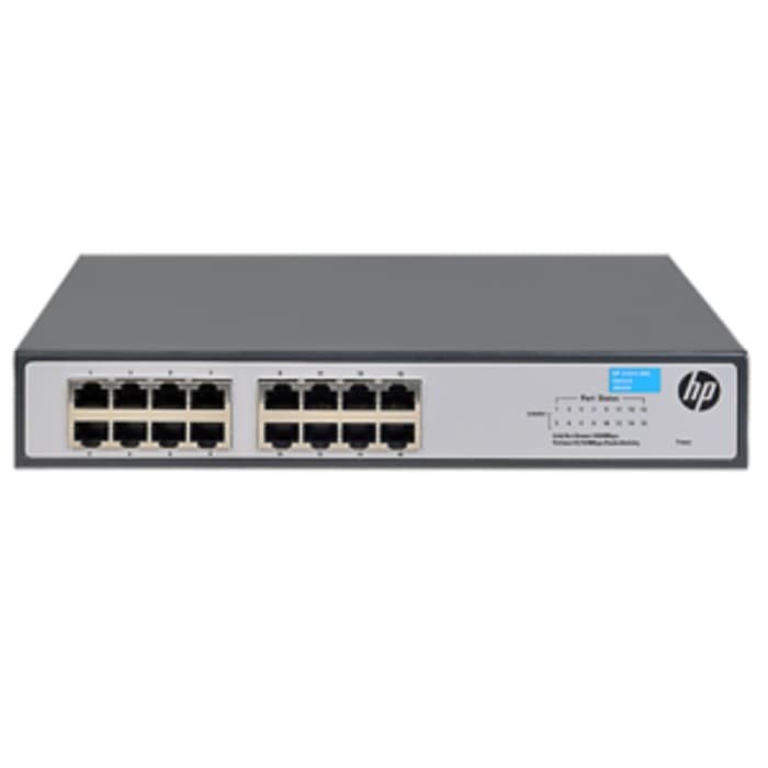 HP JH016A 1420-16G 16-Port Gigabit Switch Rackmount | 16 port Switch Hub GARANSI RESMI