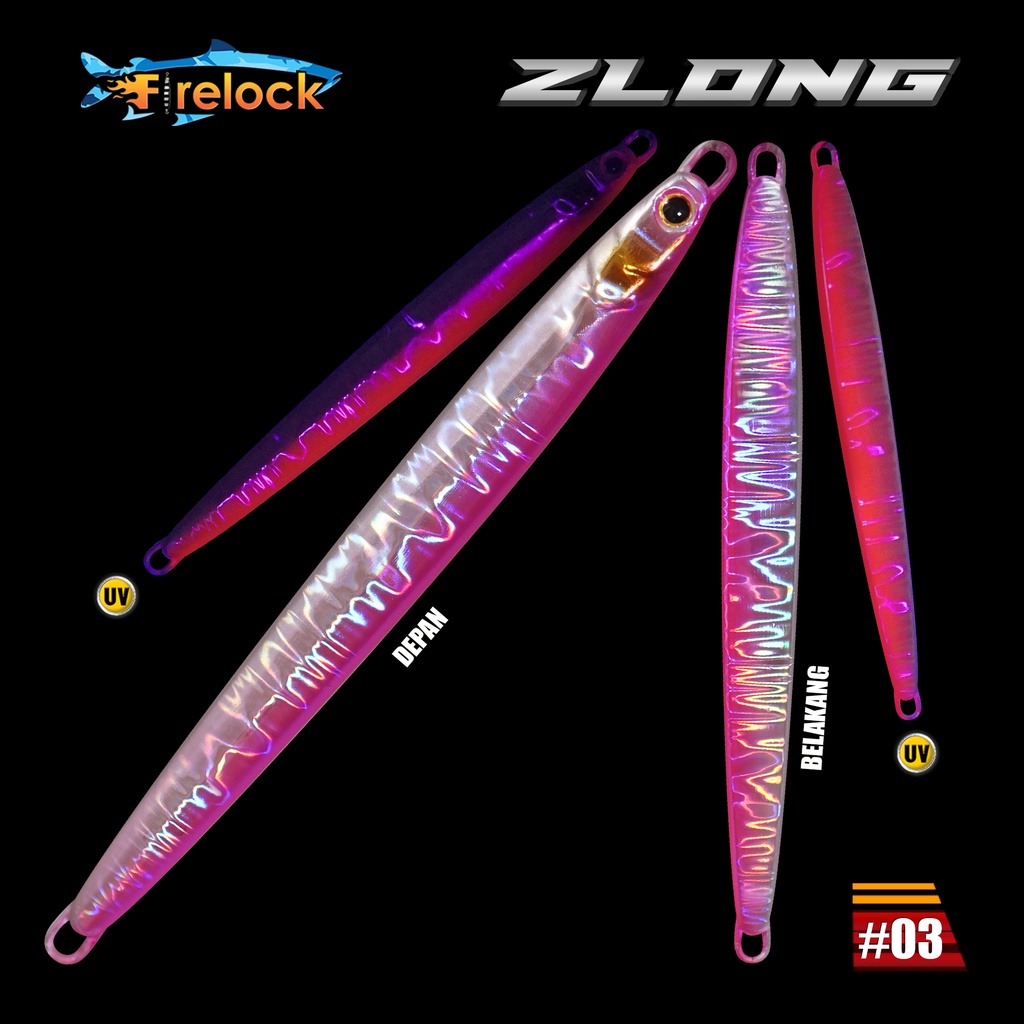 UMPAN PANCING metal jig FIRELOCK ZLONG 15 / 30 / 40 / 60 GRAM