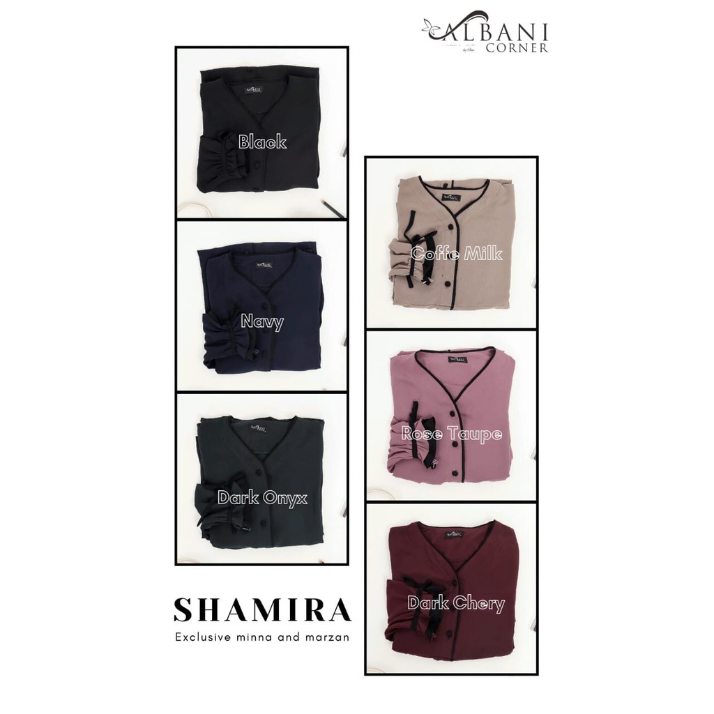 gamis set shamira by Albani Corner