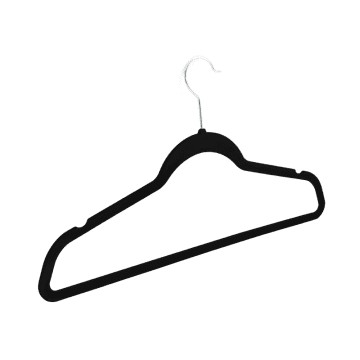 INFORMA VELVET NOTCH Set Hanger Plastik Slim Velvet Notch