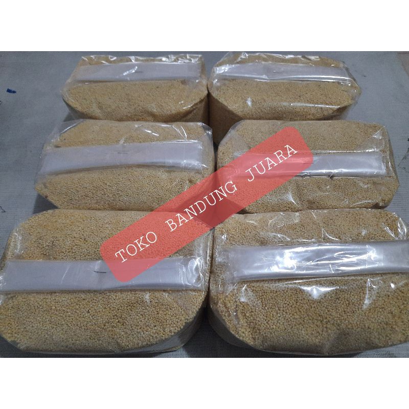 

BiJI KUNYIT / BiJI JAWAK / Jewawut / Sekoi / Foxtail Millet KEMASAN 1KG
