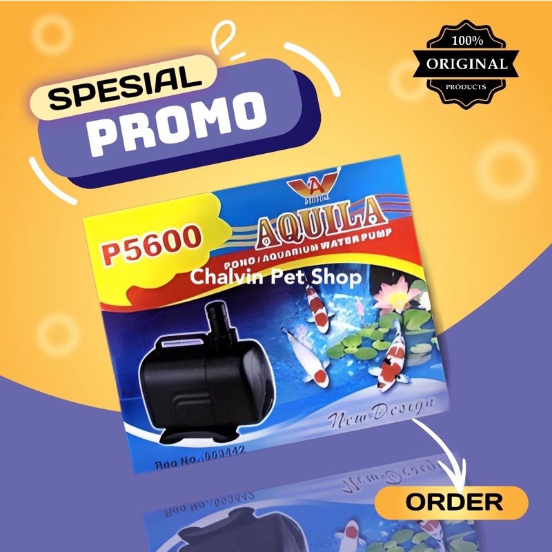 Pompa Air Water Pump Aquila P5600 P-5600