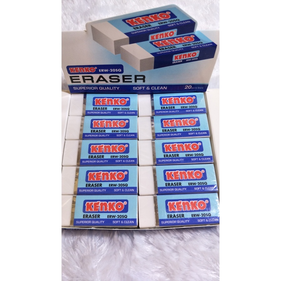 

PENGHAPUS KENKO ERASER ERW-20SQ - Putih HARGA 1Pcs saja