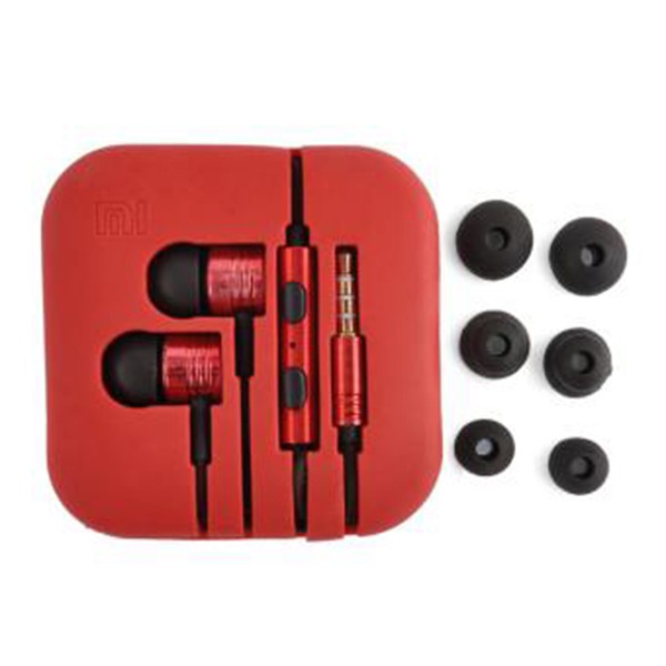 Handsfree Piston 2 - Powerfull Bass Tuning Earphone - Merah