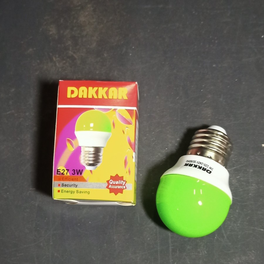 Lampu Led Ekonomat 1w 1Watt deko / Lampu Warna / Lampu Tidur Grosir