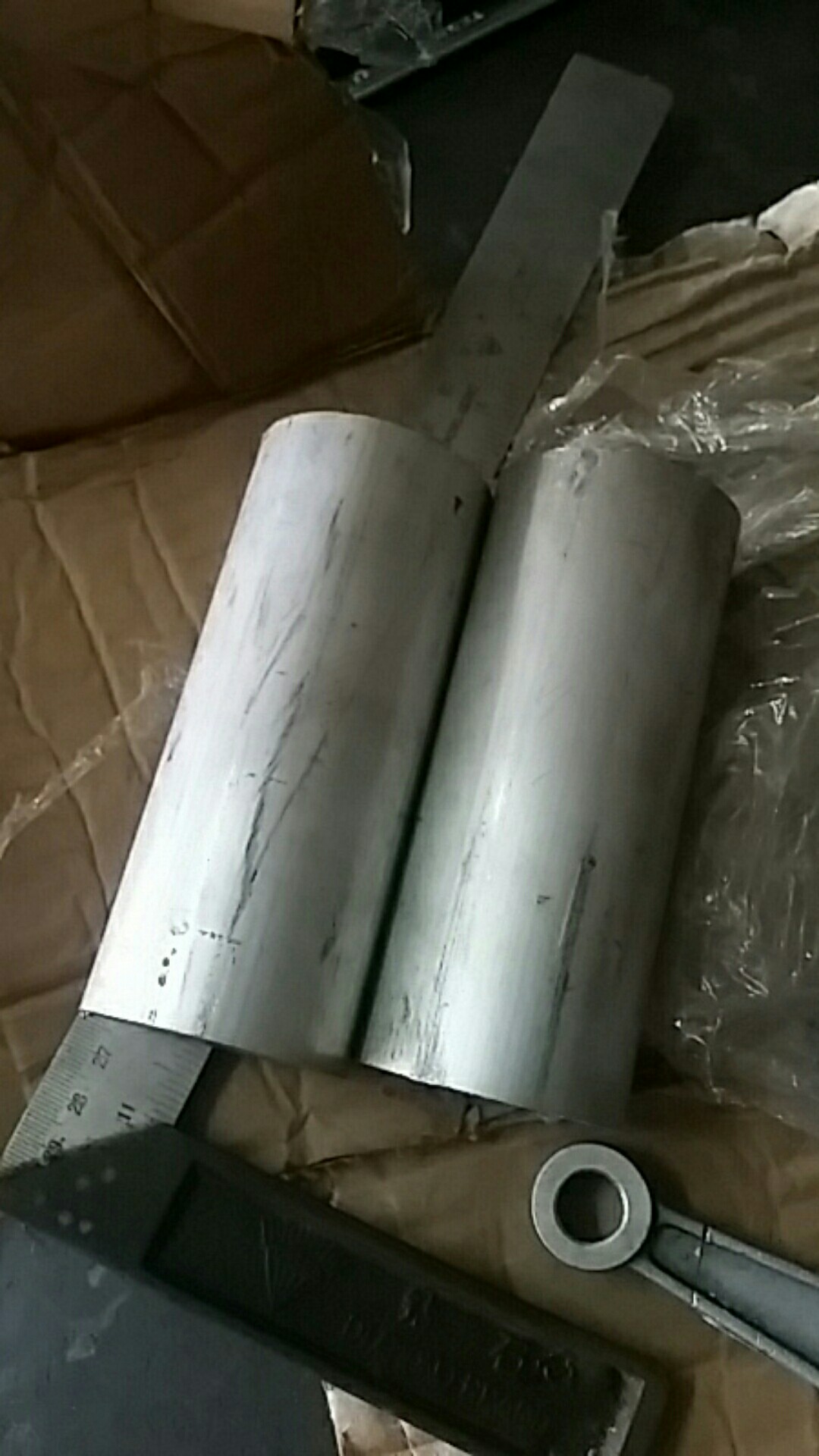 As Aluminium Dia. 2 Inch ( 50.8 Mm ) Alumunium Round Bar Assental T6061 Type 6061 Bukan Dural Pejal