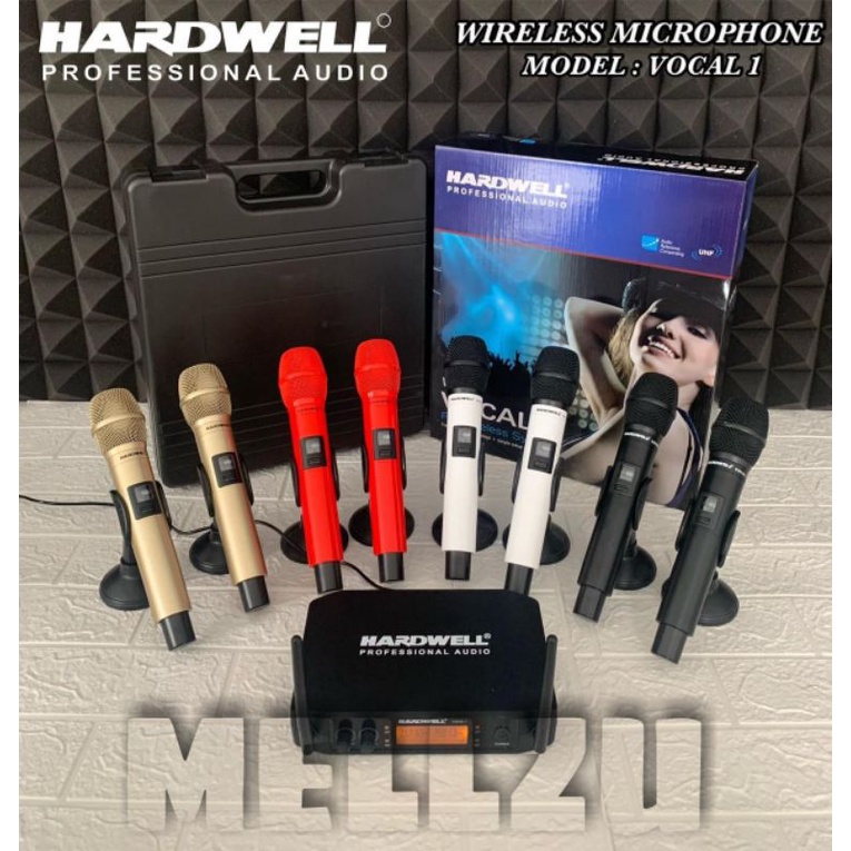 Microphone Wireless Hardwell VOKAL 1 Handheld Original Product